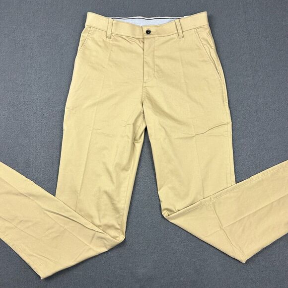 Nike Golf Pants Mens Size 32x35 Medium Tan Dri-FIT UV Standard Fit Chino NWT - Picture 1 of 16